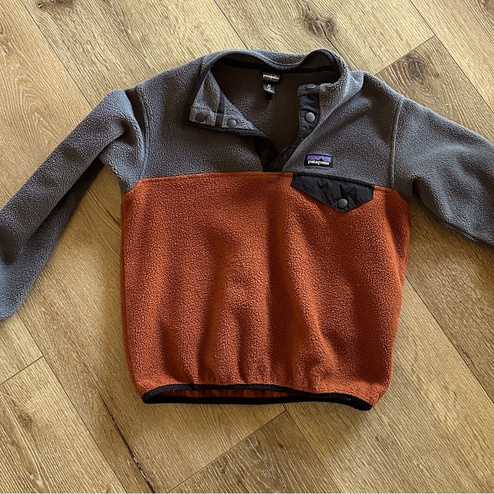 Patagonia synchilla snap t fleece pullover